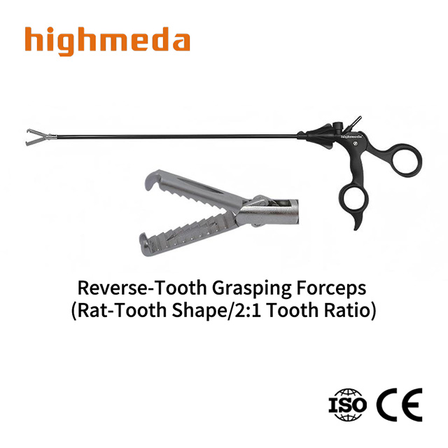 Reverse-Tooth Grasping Forceps