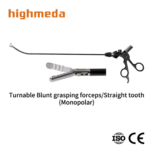 Turnable Grasping Forceps(Monopolar)