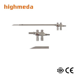 Suction And Irrigation Tube(Button Type with Sharp Jaw) Press Type