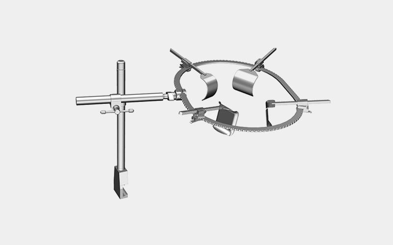 Reusable Laparoscopic Instruments in Abdominal Retractor