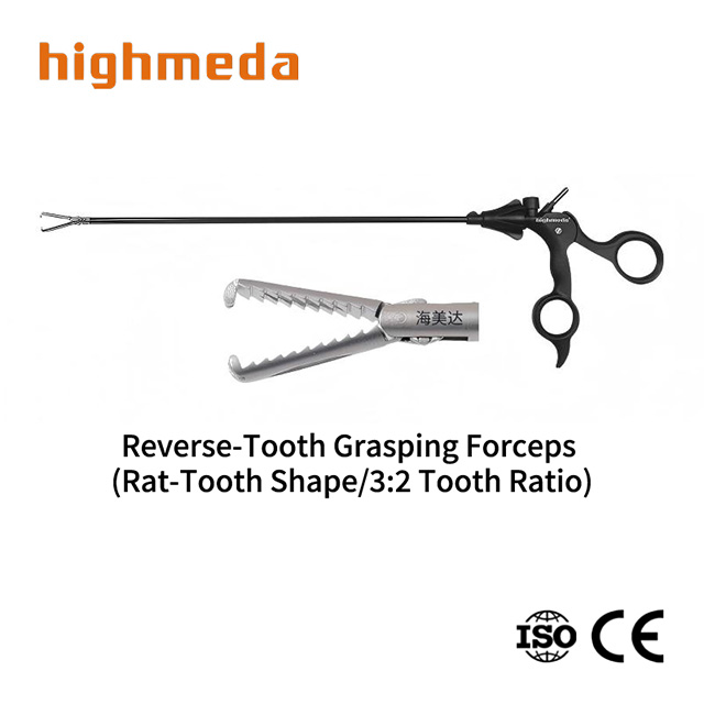 Reverse-Tooth Grasping Forceps