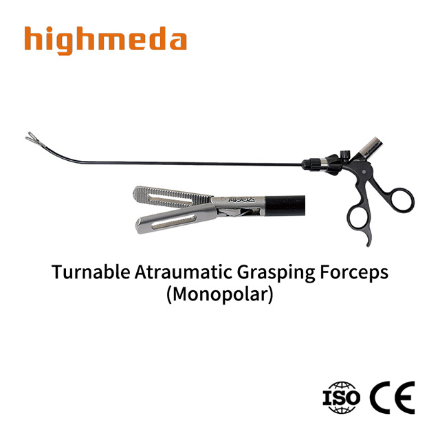 Turnable Grasping Forceps(Monopolar)