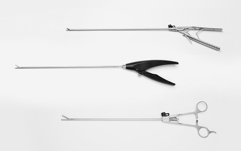 Reusable Laparoscopic Instruments in Needle Holder