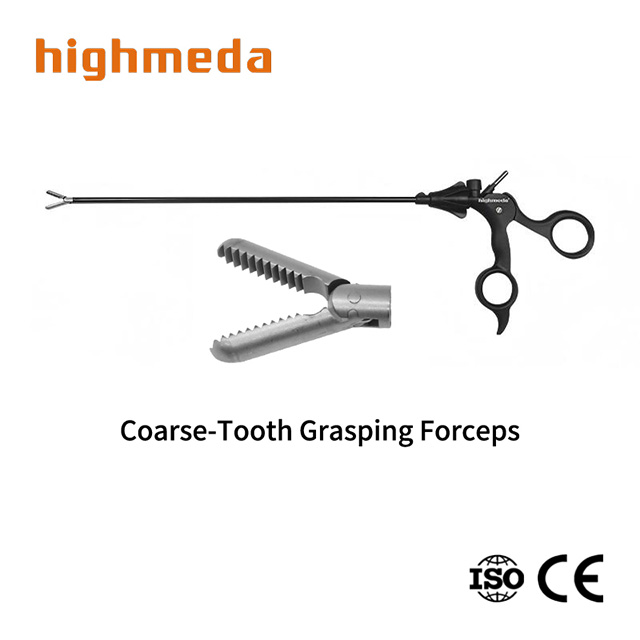 Coarse-Tooth Grasping Forceps
