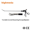 Turnable Curved Dissecting Forceps