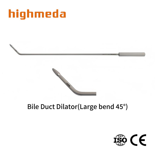 Straight vs Angled Bile Duct Dilators for Laparoscopic Hepatobiliary Surgery